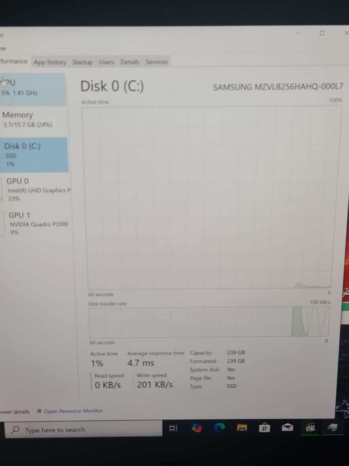 LENOVO THINKPAD P52 XEON E-2176M 16GBM.2 512G 15.6 4k touch screen NVIDIA QUADRO P2000 - الصورة 7