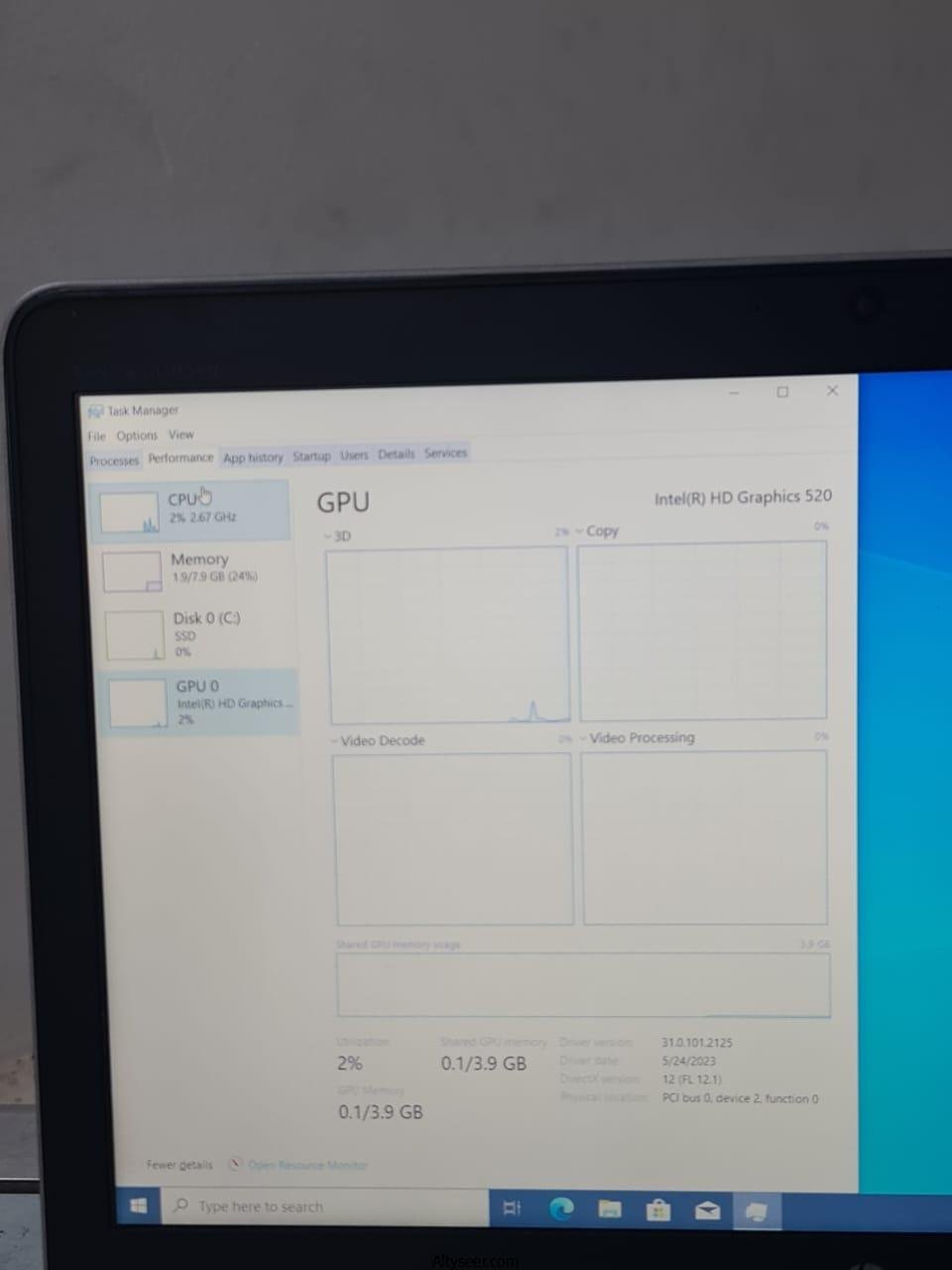 HP ELITEBOOK 850 G3 بحالة الزيرو وبشاشة 15.6 (هارد 256 ssd) رام 8 جيجا DDR4 عرض لمدة اسبوعين - الصورة 9