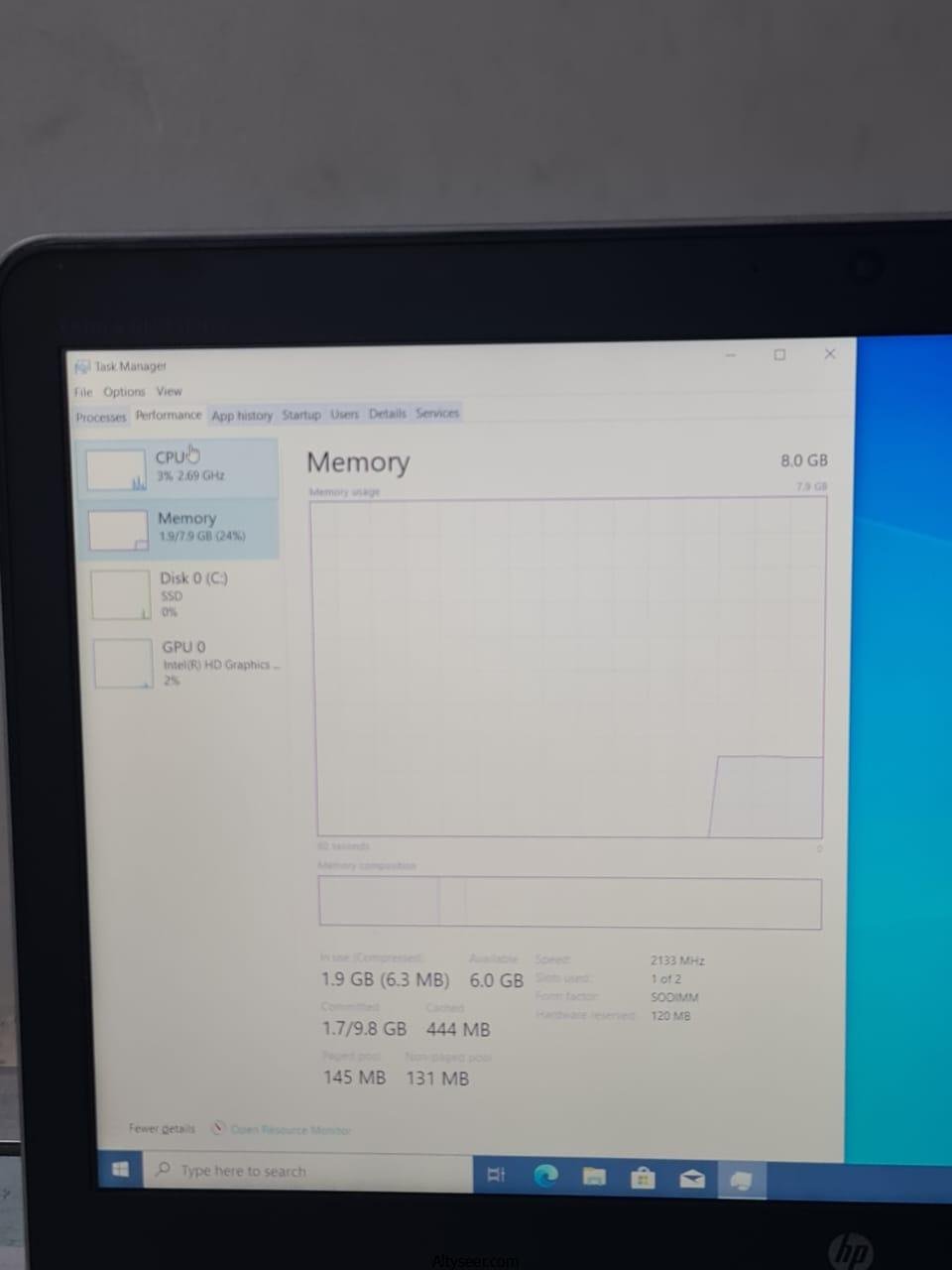 HP ELITEBOOK 850 G3 بحالة الزيرو وبشاشة 15.6 (هارد 256 ssd) رام 8 جيجا DDR4 عرض لمدة اسبوعين - الصورة 5