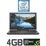 DELL G5 15-5587 لاب توب ألعاب – Intel Core I7 – رام 16 جيجا – HDD 1 تيرا + SSD 256 جيجا – 15.6 بوصة FHD – مُعالج رسومات 4 جيجا – Windows 10 – أسود