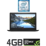 G3 15-3579 لاب توب ألعاب – انتل كور i7 – رام 16 جيجا بايت – هارد HDD 1 تيرا بايت + SSD 256 جيجا بايت – شاشة FHD 15.6 بوصة -رسومات 4 جيجا بايت – Ubuntu – أسود