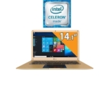ZedAir H6 لاب توب – Intel Celeron – رام 6 جيجا بايت – هارد 500 جيجا بايت – شاشة 14.1 بوصة عالية الوضوح – وحدة معالجة رسوميات إنتل – Windows 10 – ذهبي
