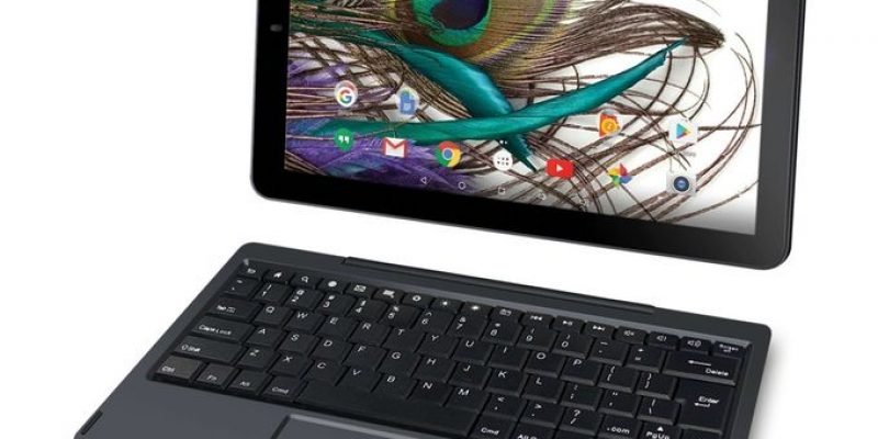 RCA Viking Pro 10 بوصة GPS تابلت 2 في 1 – 32 جيجا بايت – رباعي النواة – شاشة لمس – أسود