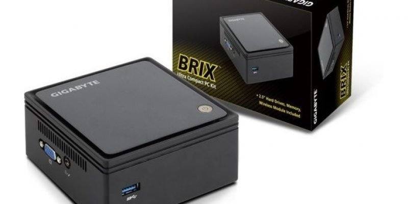 Brix Gb-Bxbt-2807 Computer Case – Black