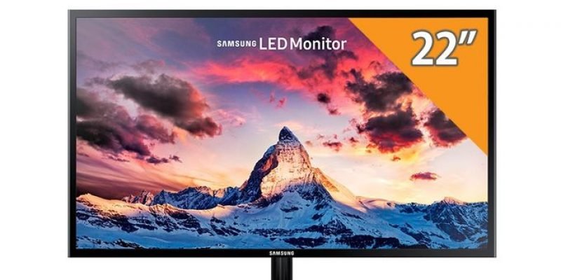 S22F350FHM – شاشة عالية الجودة Full HD LED 22 بوصة بتصميم نحيف للغاية Super Slim