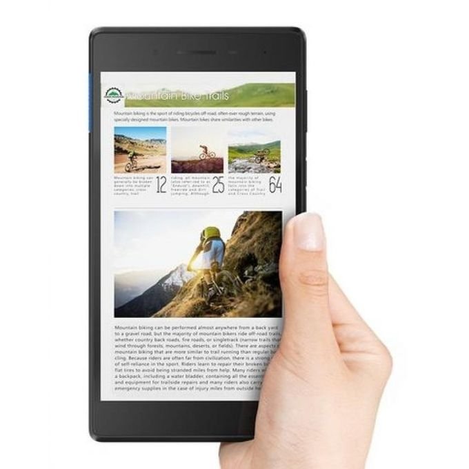 Lenovo Tab 7 TB -7304N Tablet – 7 Inch – 16GB – 1GB RAM – 4G Supports Voice Calls – Slate Black