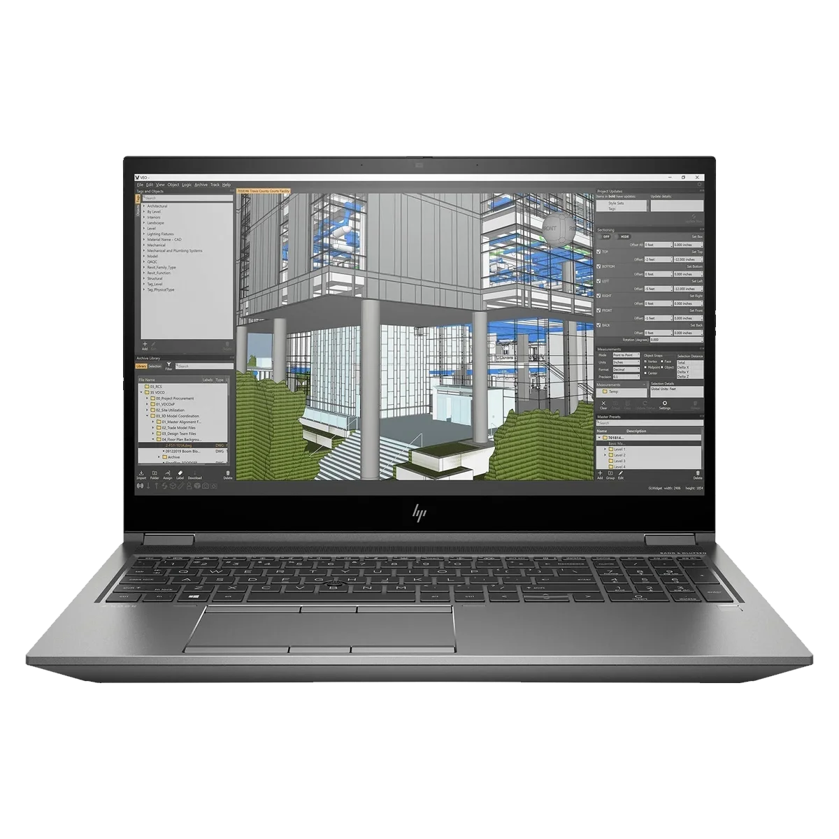 لابتوب hp zbook fury 15 g7 – معالج i7-10850h – كارت شاشة 6 جيجا Nvidia RTX 3000